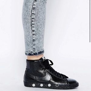 🔥 Nike Blazer Mid Premium Patent Leather Snake